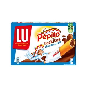 Galletas Pépito Pockitos rellenas de chocolate (cons. pref. 30/11/2025) Galletas Pépito Pockitos rellenas de chocolate (cons. pref. 30/11/2025)