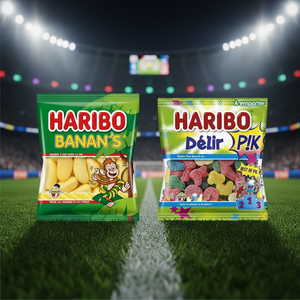 Combo: 2 Haribo Banan's & Délir Pik Combo: 2 Haribo Banan's & Délir Pik