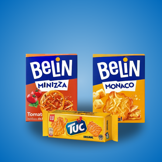 Combo: 3 botanas Minizza, Monaco y Tuc Combo: 3 botanas Minizza, Monaco y Tuc
