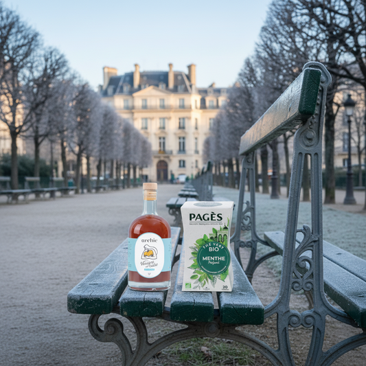 Combo: 1 vinagre Archie 500ml y 1 té de menta Pagès