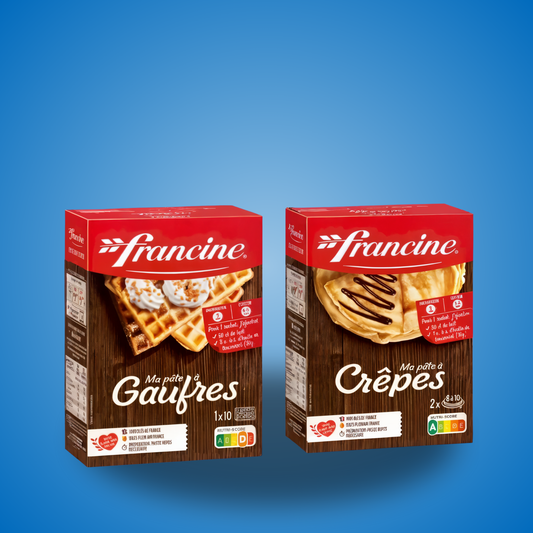 Combo: 2 preparaciones Francine crepas y gaufres Combo: 2 preparaciones Francine crepas y gaufres