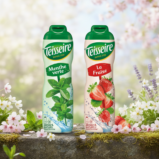 Combo: 2 sirops Teisseire menta y fresa