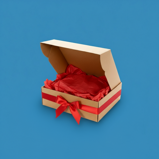 xCaja de cartón grande