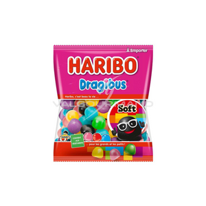 Gomitas Haribo Dragibus Soft sabor a frutas Gomitas Haribo Dragibus Soft sabor a frutas