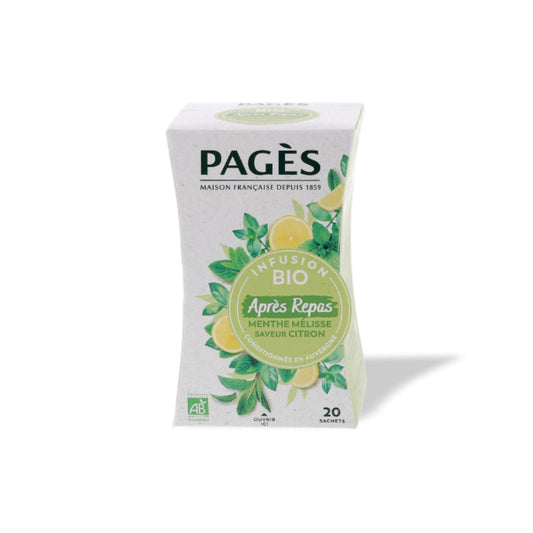Infusión después-comida Pagès Menta Toronjil