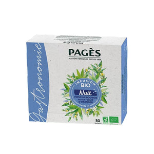 Infusión noche con verbena, rooibos y flor de naranjo Pagès Infusión noche con verbena, rooibos y flor de naranjo Pagès