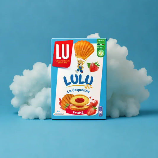 Magdalenas rellenas de fresa Lulu