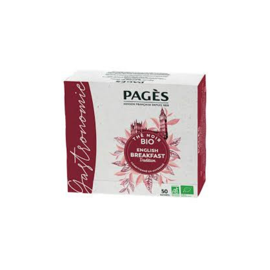 Té negro English Breakfast Pagès (50 sobres)
