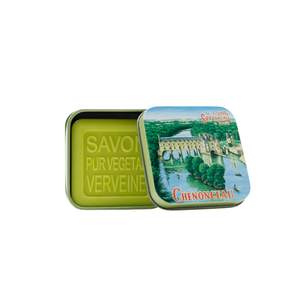 Jabón Savonnerie de Nyons en caja metálica Château - Chenonceau Jabón Savonnerie de Nyons en caja metálica Château - Chenonceau