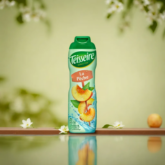 Jarabe Teisseire de Durazno – Clásico Francés Premium