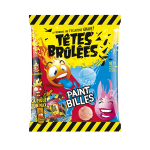 Dulces Têtes Brûlées Paint Billes extra ácidos Dulces Têtes Brûlées Paint Billes extra ácidos
