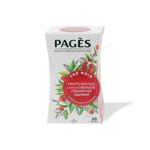 Té negro con frambuesa y granada Pagès Té negro con frambuesa y granada Pagès