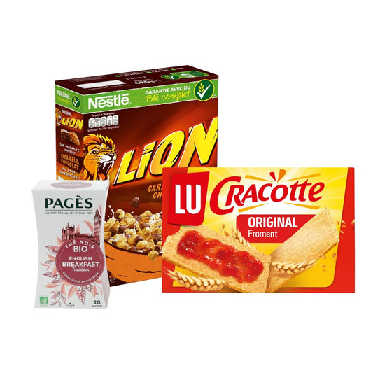 Combo: petit déj' à la française