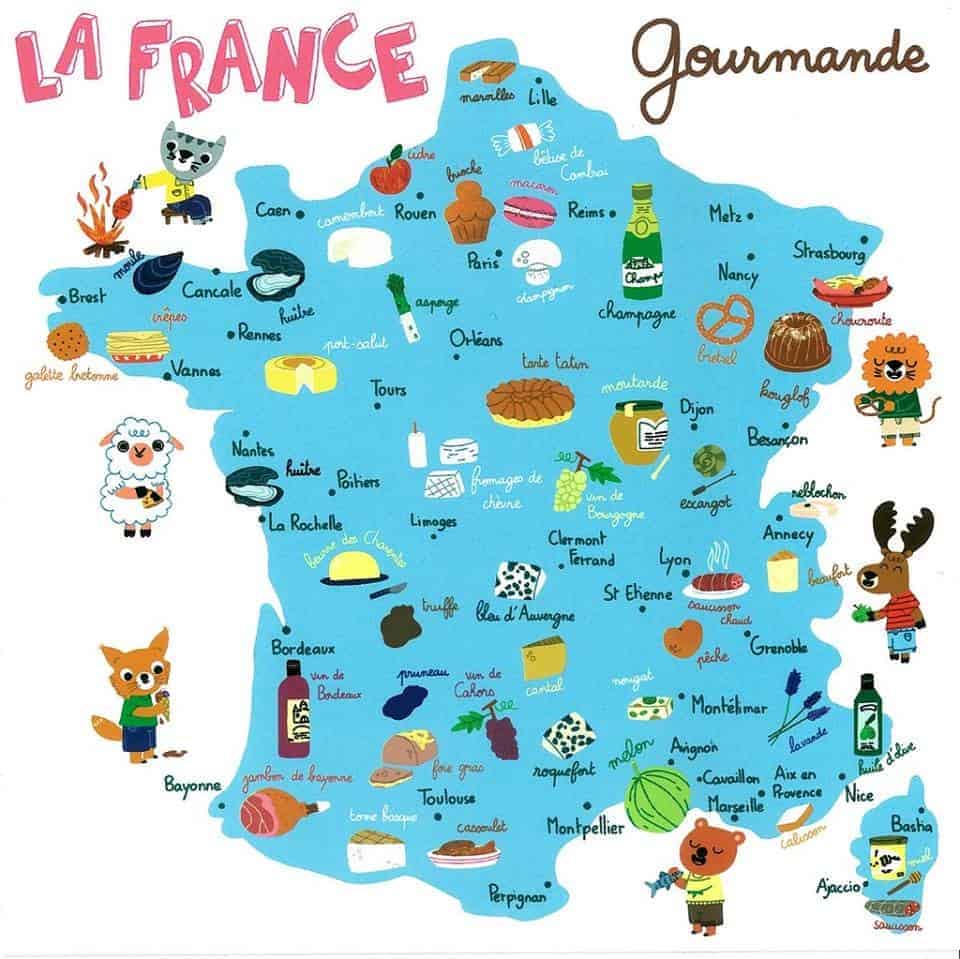 La gastronomía francesa