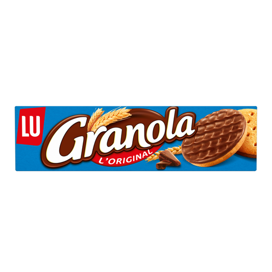 Galletas de trigo cubiertas de chocolate con leche Granola (cons. pref. 31/12/2024)