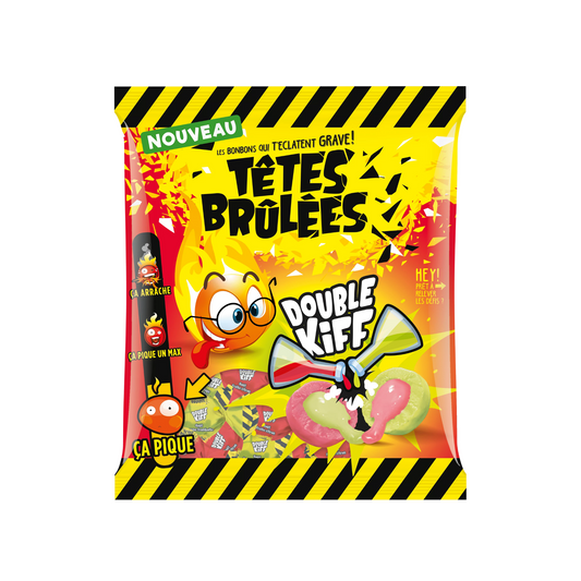 Dulces Têtes Brûlées Double Kiff extra acidos (cons. pref. 30/09/2024)