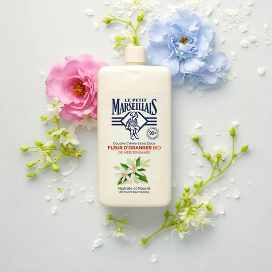 Gel de ducha Le Petit Marseillais con flor de naranjo