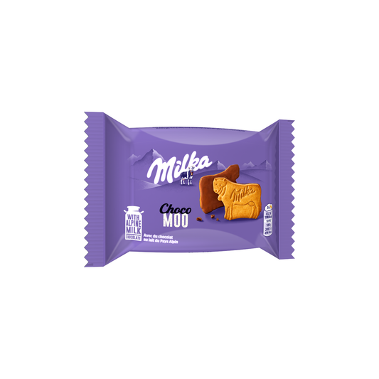 Galletas Milka en forma de vaca pocket