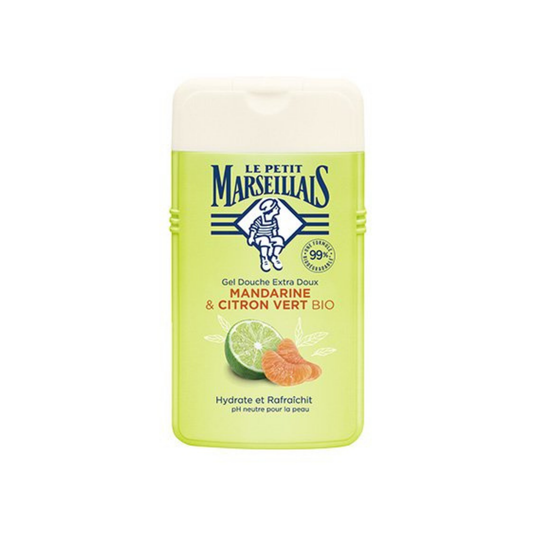 Gel de ducha Le Petit Marseillais con mandarina y limón verde