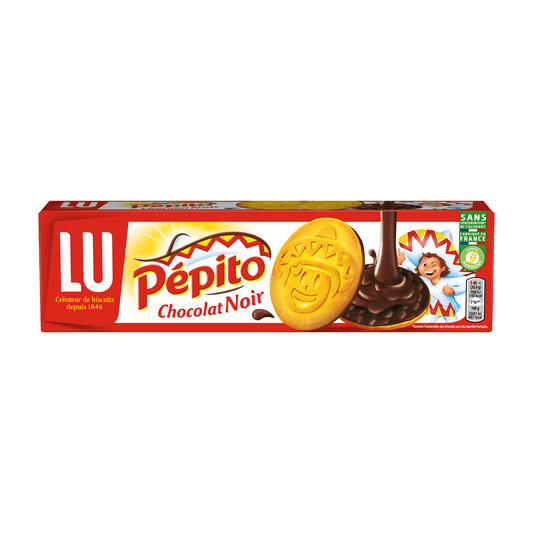 Galletas Pépito con chocolate amargo