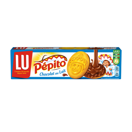 Galletas Pépito con chocolate con leche