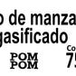 306 Jugo de manzana gasifica FRONT