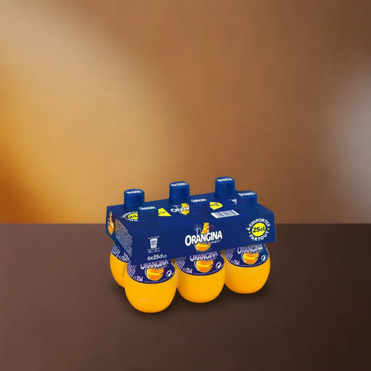 Refresco de naranja con gas Orangina