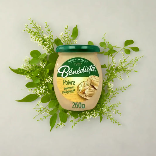 Salsa de pimienta negra de Madagascar Bénédicta (cons. pref. 30/12/2025)