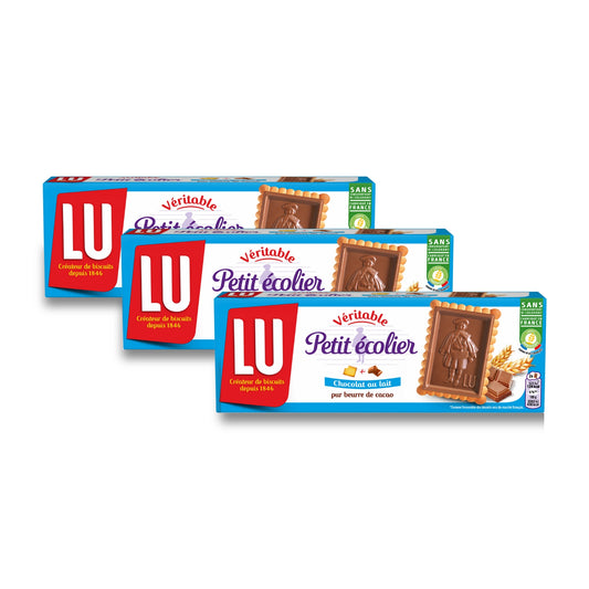 Combo: galletas Petit Écolier con chocolate con leche x3