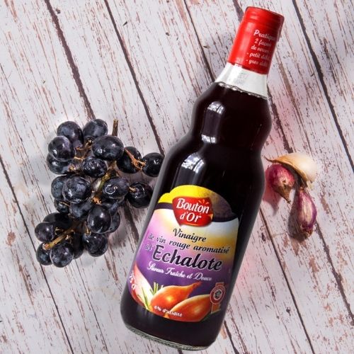 Vinagre Bouton d'Or de vino con chalote