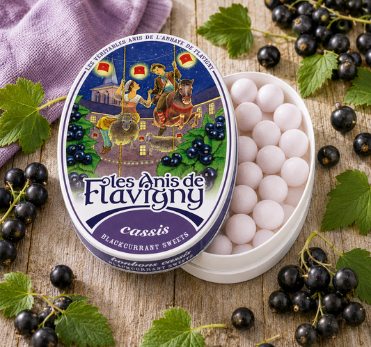 Anis de flavigny sabor a grosella negra