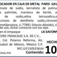 ITEM 210 - Jabon de tocador en caja de metal paris gavroche - 80x40 TRAS