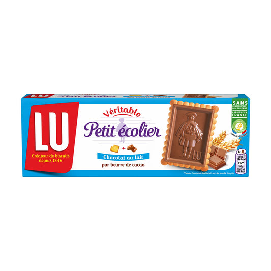 Galletas Petit Écolier con chocolate con leche (cons. pref. 30/09/2024)