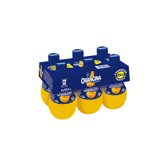 Refresco de naranja con gas Orangina