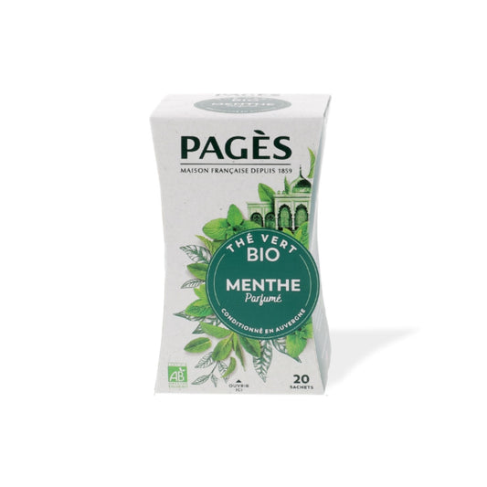 Té verde con menta Pagès