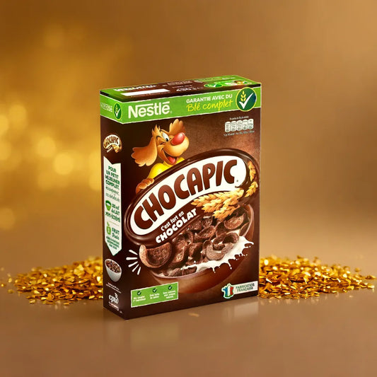 Cereales de trigo con sabor a chocolate Chocapic