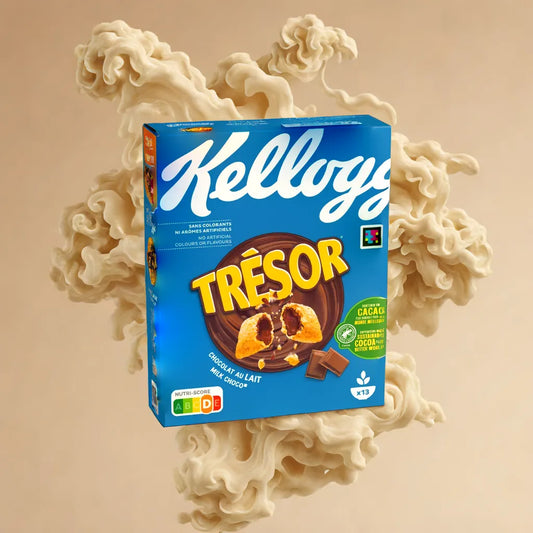 Cereales rellenos de chocolate Trésor