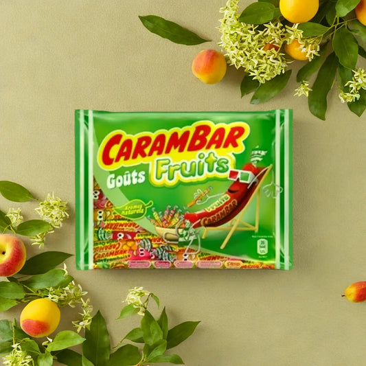 Carambar de frutas